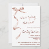 Ze is de knoop aan het doorhakken! Modern Vrijgeze Kaart (Voorkant)