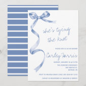 Ze is de knoop aan het doorhakken! Modern Vrijgeze Kaart (Voorkant / Achterkant)