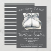 Ze is de knoop aan het doorhakken! ringbox-Vrijgez Kaart (Voorkant / Achterkant)