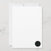 Ze is de knoop roze strik Vrijgezellenfeest Kaart (Achterkant)