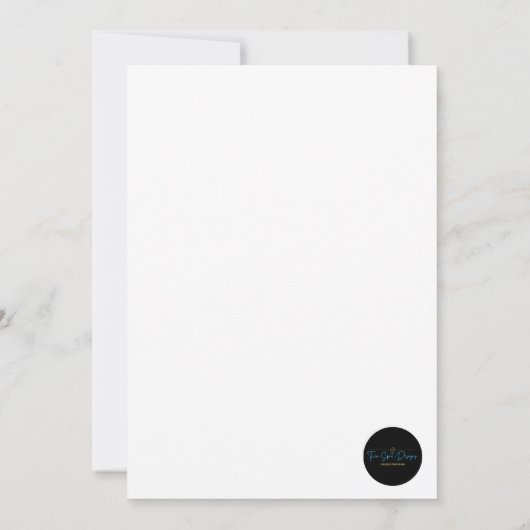 Ze is de knoop roze strik Vrijgezellenfeest Kaart (Achterkant)