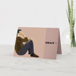 ZE IS EEN AANMOEDIGING KAART