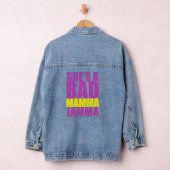 Ze is een Bad Mamma Jamma Retro Denim Jacket (Hangar)