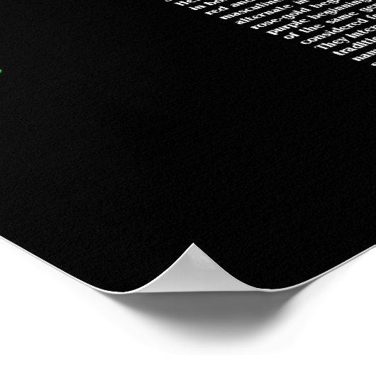 Ze is een boom van het leven - Gezichtsd Kabbalah  Poster (Hoek)