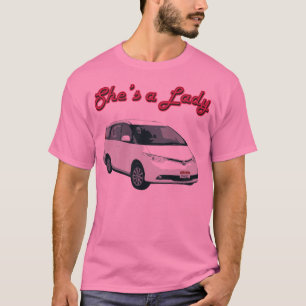 Ze is een dame. t-shirt
