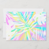 Ze is een eerste uitnodiging voor Wild ONE Birthda (Achterkant)