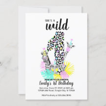 Ze is een eerste uitnodiging voor Wild ONE Birthda