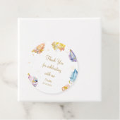 Ze is een Gem Verjaardagskristallen Meisjes waterv Bedankjes Labels (In situ)