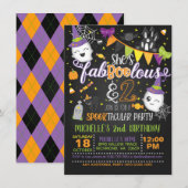 Ze is een geweldige en tweedaagse uitnodiging - Bl (Voorkant / Achterkant)