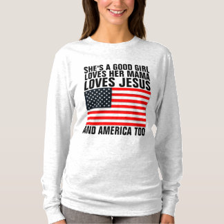 ZE IS EEN GOEDE MEISJE, ZIET HAAR MAMA-T-Shirts. T-shirt