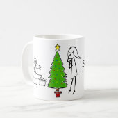 Ze is een heks die ik haar haat koffiemok (Voorkant links)