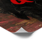 Ze is een Killer Queen Renaissance schilderij Quot Poster (Hoek)