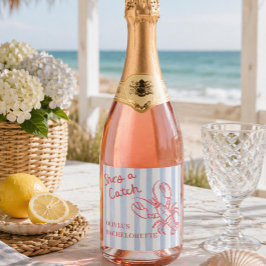 Ze Is Een Knappe Bachelorette Sparkling Wijnetiket