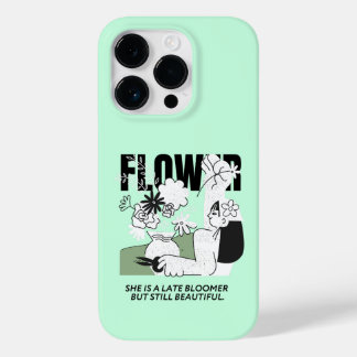 Ze is een late bloeier, maar nog steeds mooi Case-Mate iPhone 14 pro hoesje