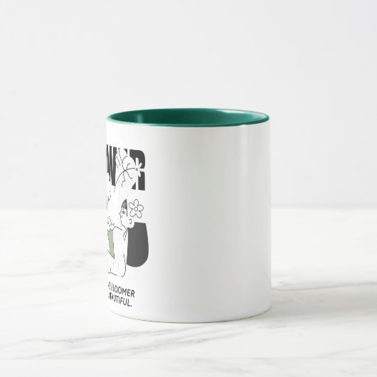 Ze is een late bloeier, maar nog steeds mooi mok (Midden)