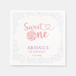 ZE IS EEN LIEF SNOEP 1E VERJAARDAG SERVET