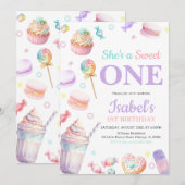 Ze is een lieve verjaardag kaart (Voorkant / Achterkant)