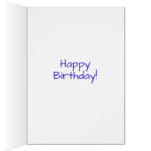 Ze is een mooie broer en zus Birthday-kaart (Binnen (Rechts))