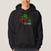 Ze is een mooie Clark lelijke kerst gelukkige fami Hoodie (Voorkant)
