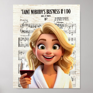 Ze is een pittig meisje poster