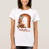 Ze is een Shirt van wilde bloemen, Inspirerend (Voorkant)