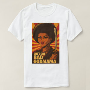 ZE IS EEN SLECHTE GODMAMA EST. 1975 T-SHIRT