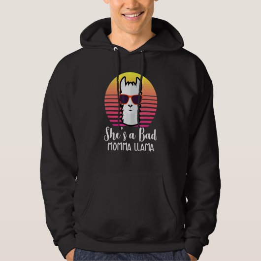 Ze is een slechte mama 5 hoodie (Voorkant)