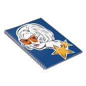 Ze is een Star Retro-stijl Notitieboek (Rechterzijde)