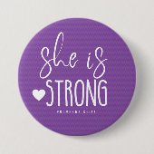 Ze is een sterke Button van 31:25 uur (Voorkant)