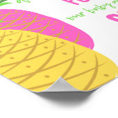 Ze is een Sweet ONE - party decor Poster (Hoek)