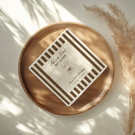 Ze is een tikkeltje ouder Coffee Martini Verjaarda Servet