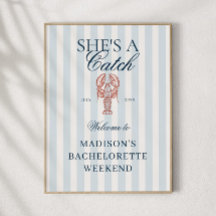 Ze is een vangst Lobster Bachelorette Welkom