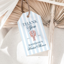 Ze is een vangst Lobster Bruidsuitnodiging Cadeaulabel