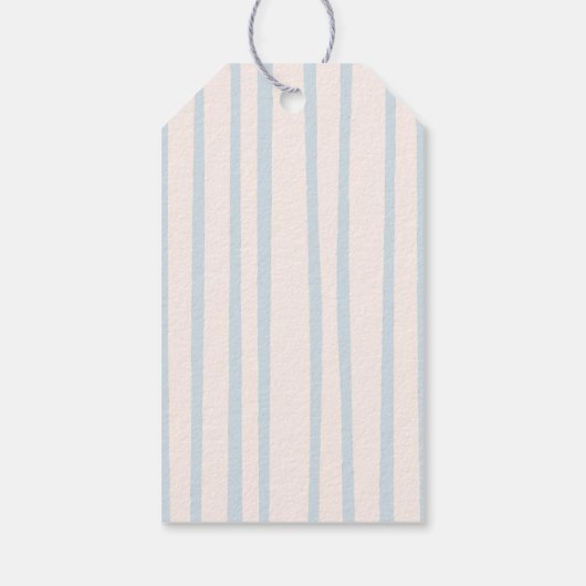 Ze is een visvangst kustbachelorette cadeaulabel (Achterkant)