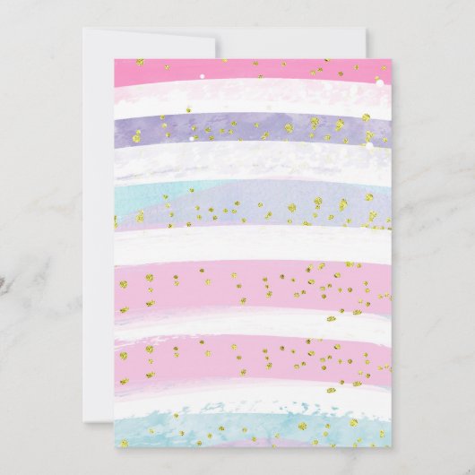 Ze is een Wild One Birthday Invitation Boho Teepee Kaart (Achterkant)