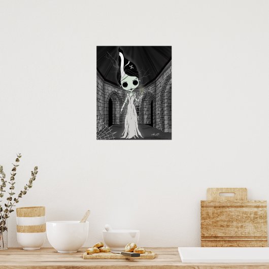 Ze is Electrifying! Poster (Keuken)