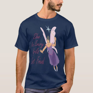 Ze is elk meisje het beste vriendschappelijke feil t-shirt