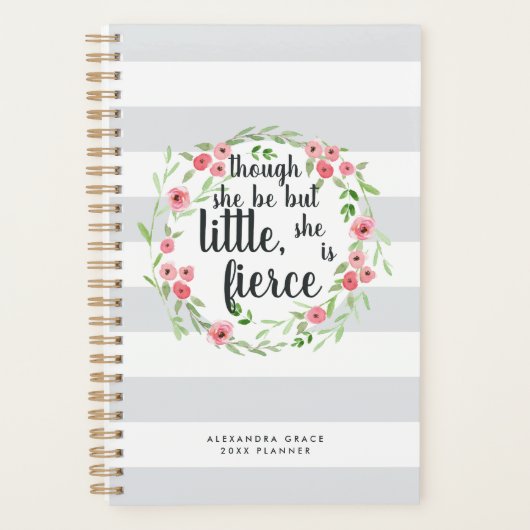 Ze is fel | Gepersonaliseerd Planner (Voorkant)