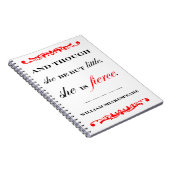 Ze is Fierce Notitieboek (Rechterzijde)