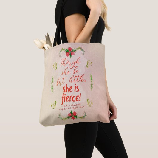 Ze is Fierce Tote Bag (Dichtbij)