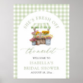 Ze is Fresh Off the Market Vrijgezellenfeest Welko Poster (Voorkant)