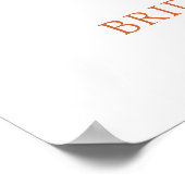 Ze is Fresh Off the Market Vrijgezellenfeest Welko Poster (Hoek)