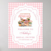 Ze is Fresh Off the Market Vrijgezellenfeest Welko Poster (Voorkant)