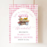 Ze is Fresh Off the Market Vrijgezellenfeest Welko Poster<br><div class="desc">Welkom bij de douche! 💕🛒 Zet de toon met deze Pink She’s Fresh Off the Market vrijgezellenfeest welkom poster – de perfecte mix van charme en feest! Met zacht roze tinten, speelse wilde bloemen en , op de markt geïnspireerde details, voegt dit bord een warme, stijlvolle toets toe aan uw...</div>