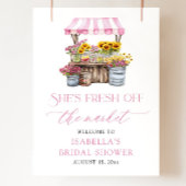 Ze is Fresh Off the Market Vrijgezellenfeest Welko Poster