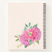 Ze is gekleed met een sterk bijbel notitieboek (Achterkant)