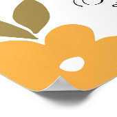 Ze is gekleed met kracht en waardigheid, bijbel poster (Hoek)