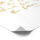 Ze is gekleed met kracht en waardigheid poster (Hoek)