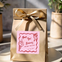 Ze is geschept ijs bruiloft favor