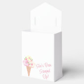 Ze Is Geschept Ijs Bruiloft Feestje  Bedankdoosjes (Geopend)